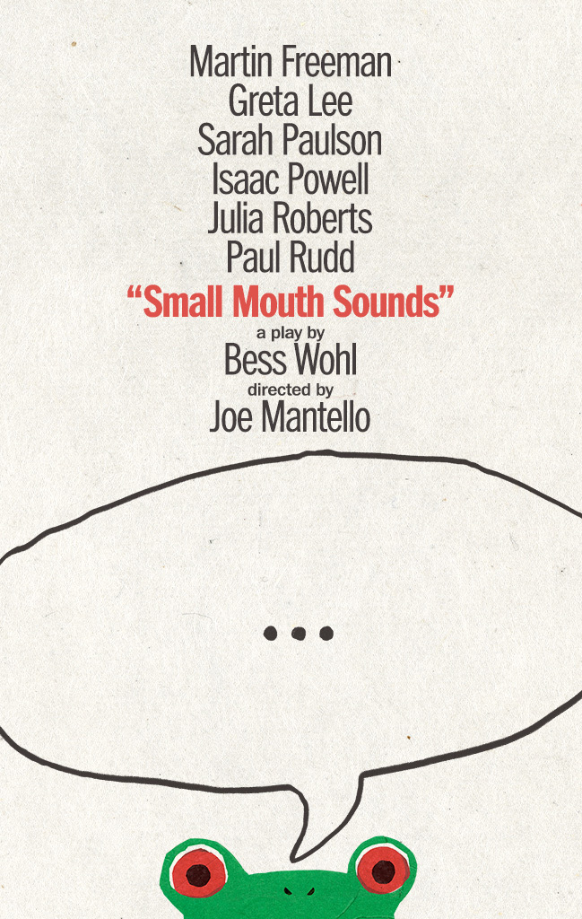 SMALL MOUTH SOUNDS - Broadway (Barrymore Theatre) - Paulson, Roberts & Rudd