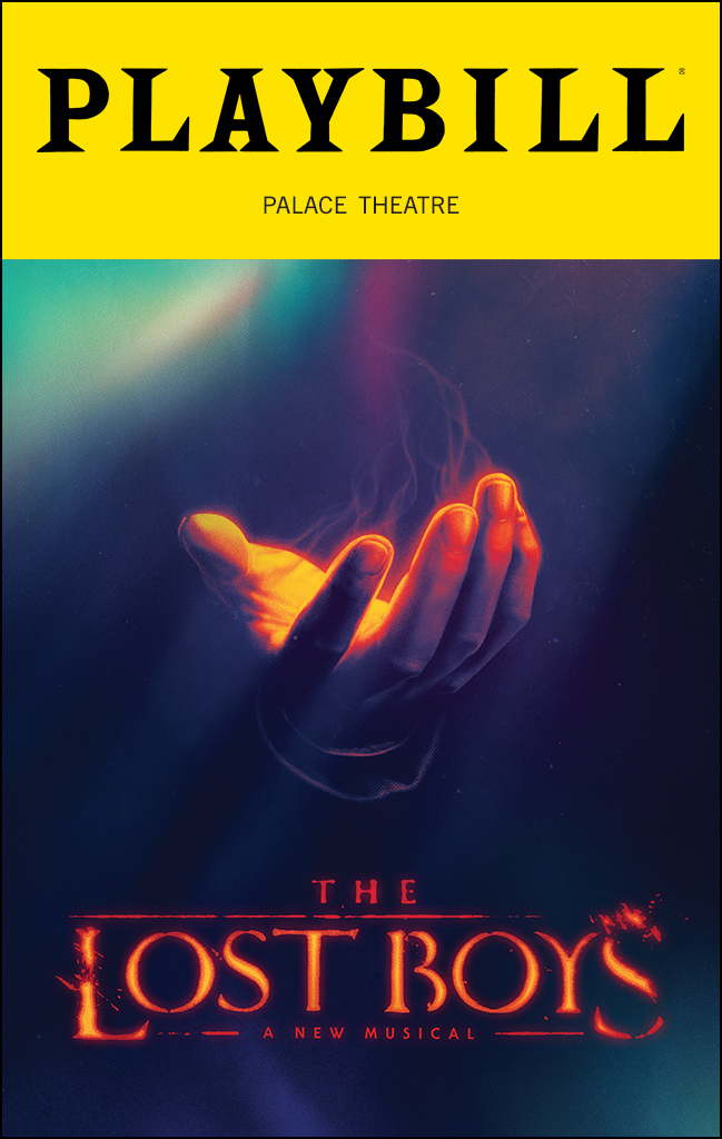 The Lost Boys Playbill - Opening Night