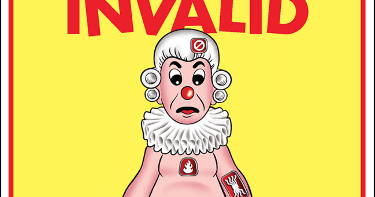 The Imaginary Invalid on Broadway artwork