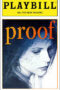 Proof Playbill - Opening Night