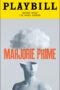 Marjorie Prime Playbill - Opening Night