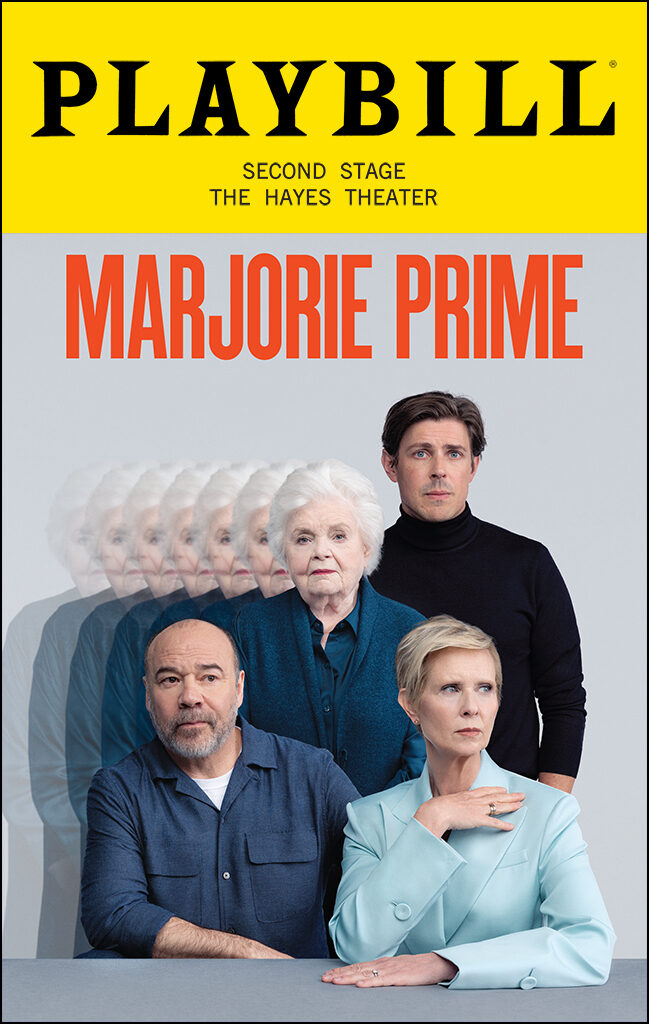 Marjorie Prime Playbill - Opening Night