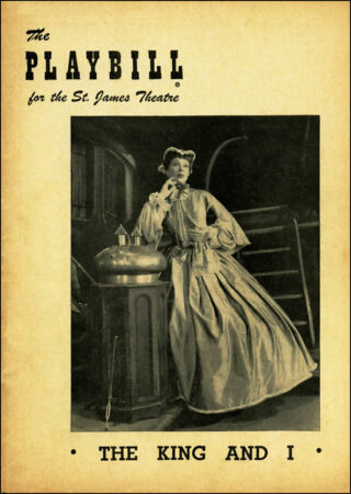 The King and I Playbill - March 1951