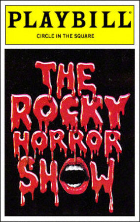 Rocky Horror Picture Show Playbill - Opening Night