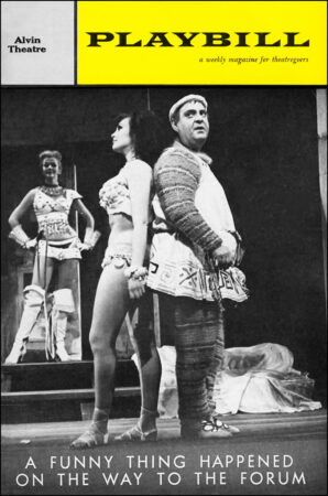 A funny thing happened on the way to the Forum Playbill - July 1962