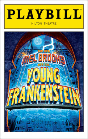 Young Frankenstein Playbill - Opening Night