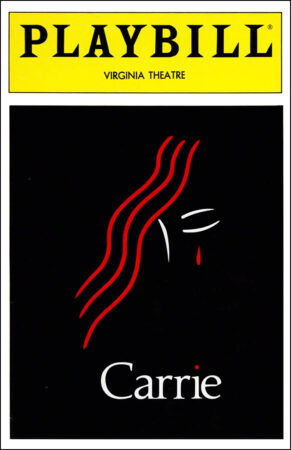 Carrie Playbill - May 1988