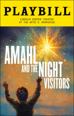 Amahl and the Night Visitors Playbill - Opening Night
