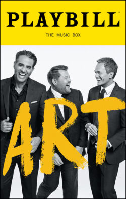 Art Playbill - Opening Night