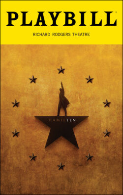 Hamilton Playbill - July 2025