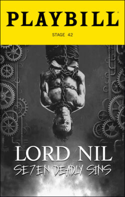 Playbill Discount for Lord Nil: 7 Deadly Sins