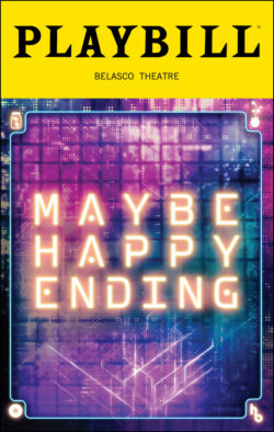 Maybe Happy Ending Playbill - September 2025