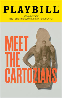 Meet The Cartozians Playbill - Opening Night