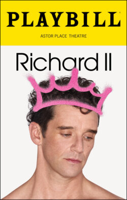 Richard II Playbill - Opening Night