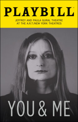 You & Me Playbill - Opening Night