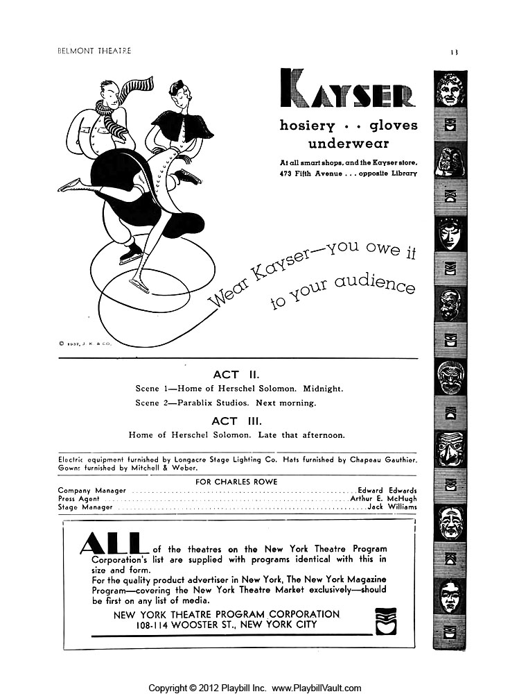 East Of Broadway - Opening Night