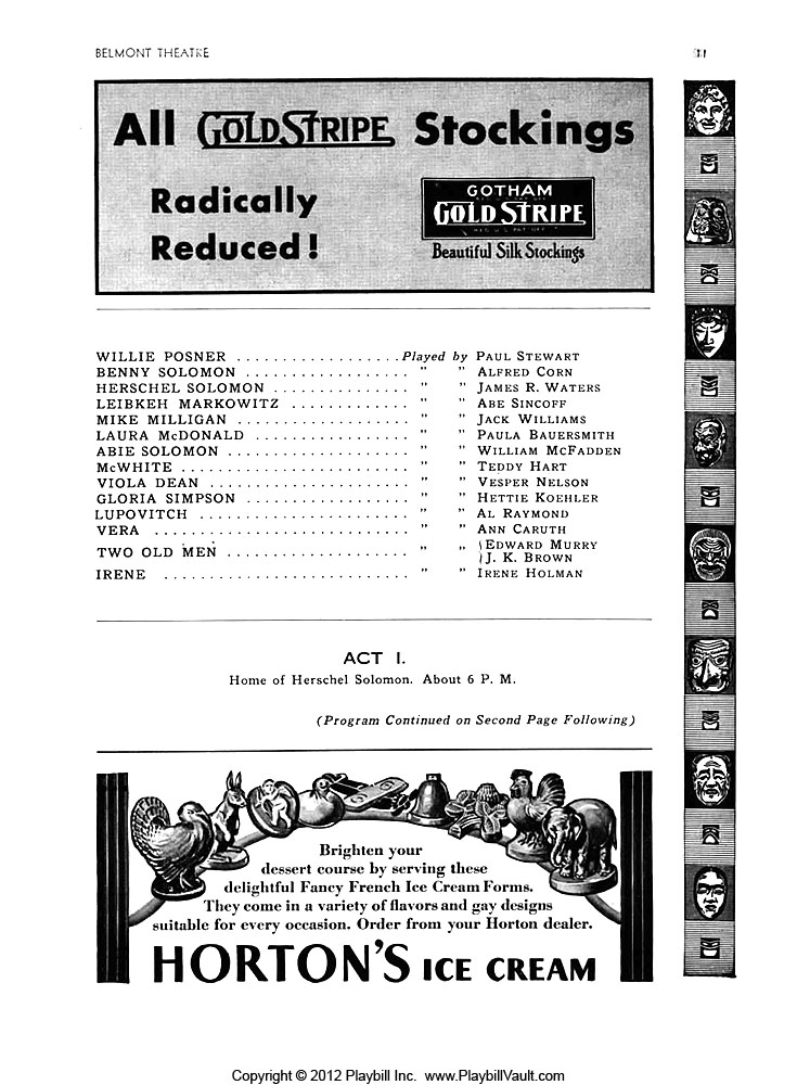 East Of Broadway - Opening Night