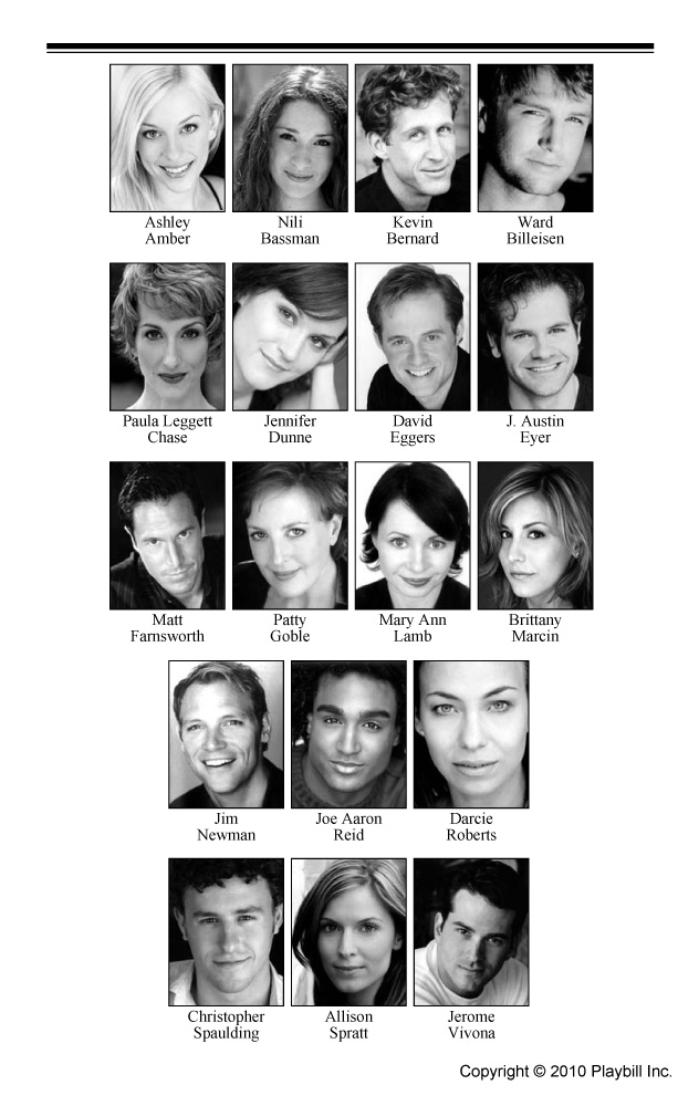 Curtains (Broadway, Al Hirschfeld Theatre, 2007) Playbill