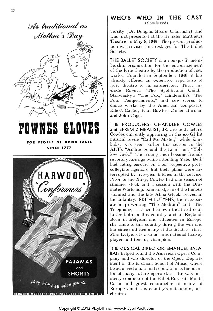 The Telephone - May 5, 1947